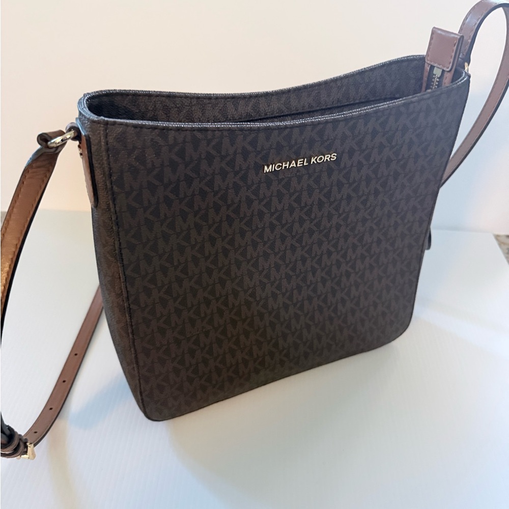 Michael Kors Chocolate Brown Crossbody Bag